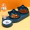 2 In 1 Cat Feeding Bowl Set With Automatic Water Dispenser And Tilted Design 0