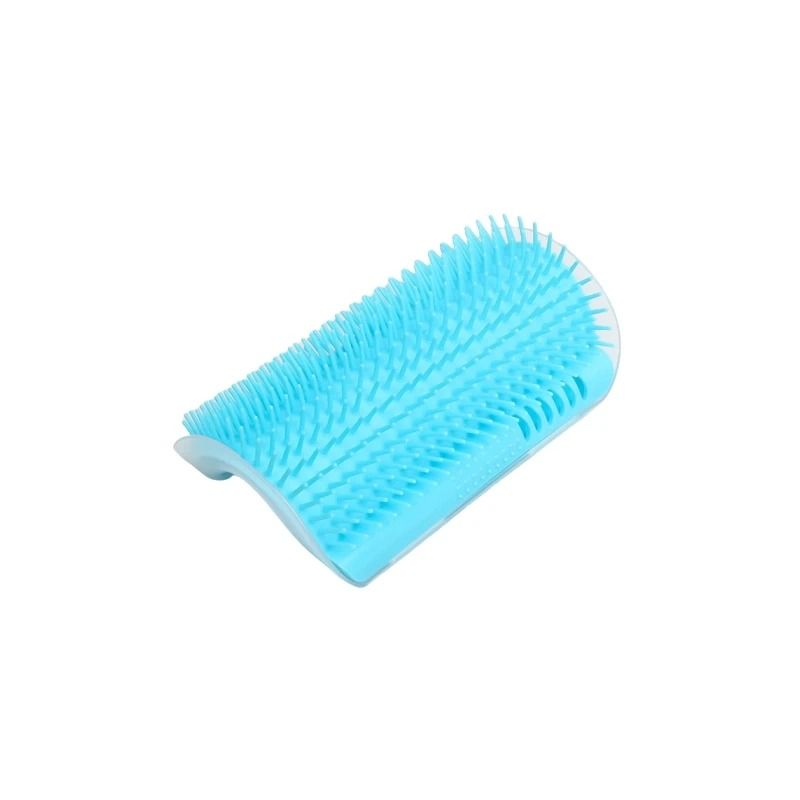 Self Grooming Cat Scratcher Brush Wall Mounted Pet Hair Remover And Massager 4