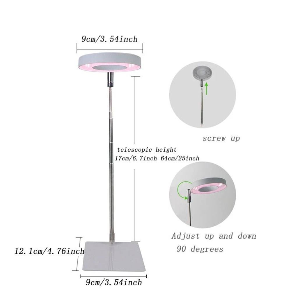 Full Spectrum Indoor Plant Grow Light Adjustable LED Plant Growth Lamp 7