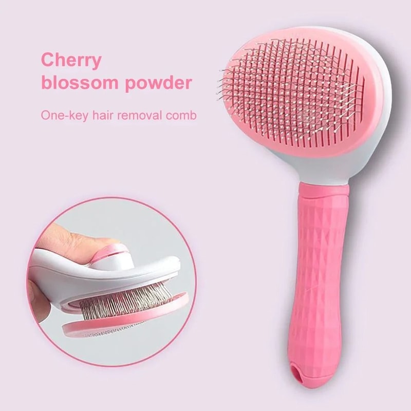 Dog Hair Remover Brush Pet Grooming Comb For Cats And Dogs Deshedding Tool 3