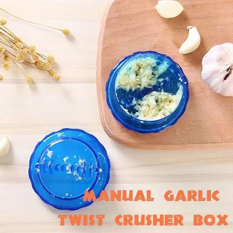 Manual Garlic Crusher Roller Press Kitchen Garlic Mincer And Chopper Tool 6
