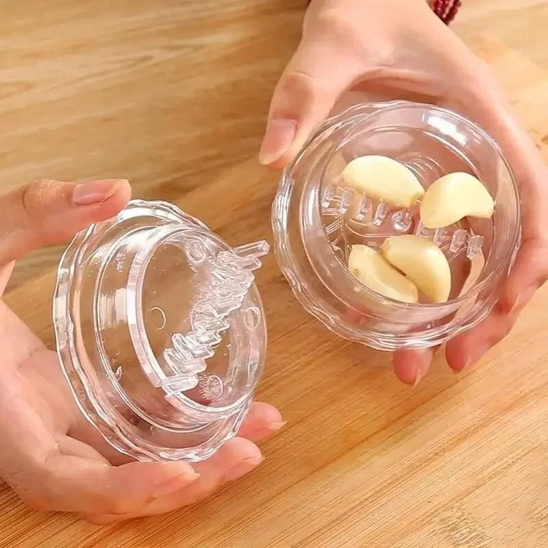 Manual Garlic Crusher Roller Press Kitchen Garlic Mincer And Chopper Tool 8