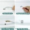 Refrigerator Drain Hole Cleaner Set Fridge Drain Clog Remover Brush Kit 2