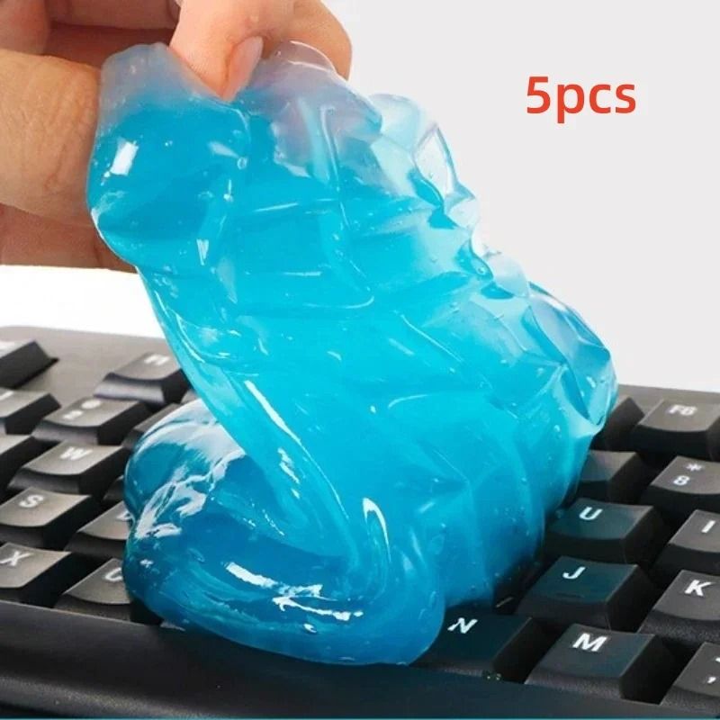 Universal Cleaning Gel Dust Remover Keyboard And Car Cleaning Putty 7