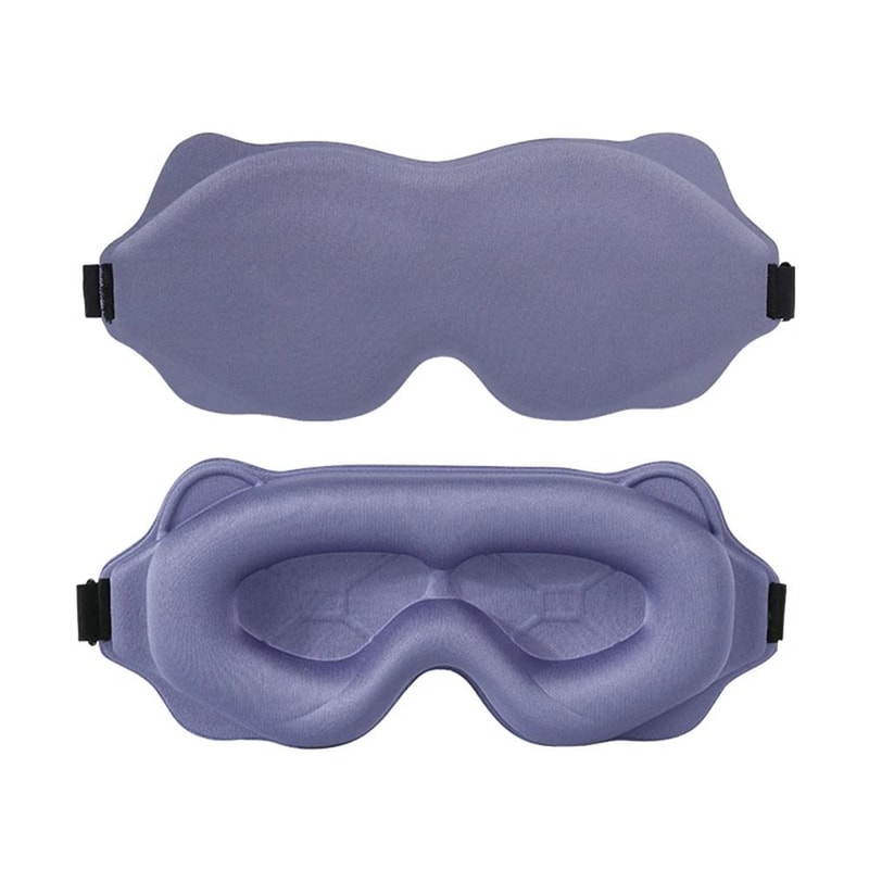 3D Sleep Mask Light Blocking Breathable Eye Mask For Travel And Night Rest 5