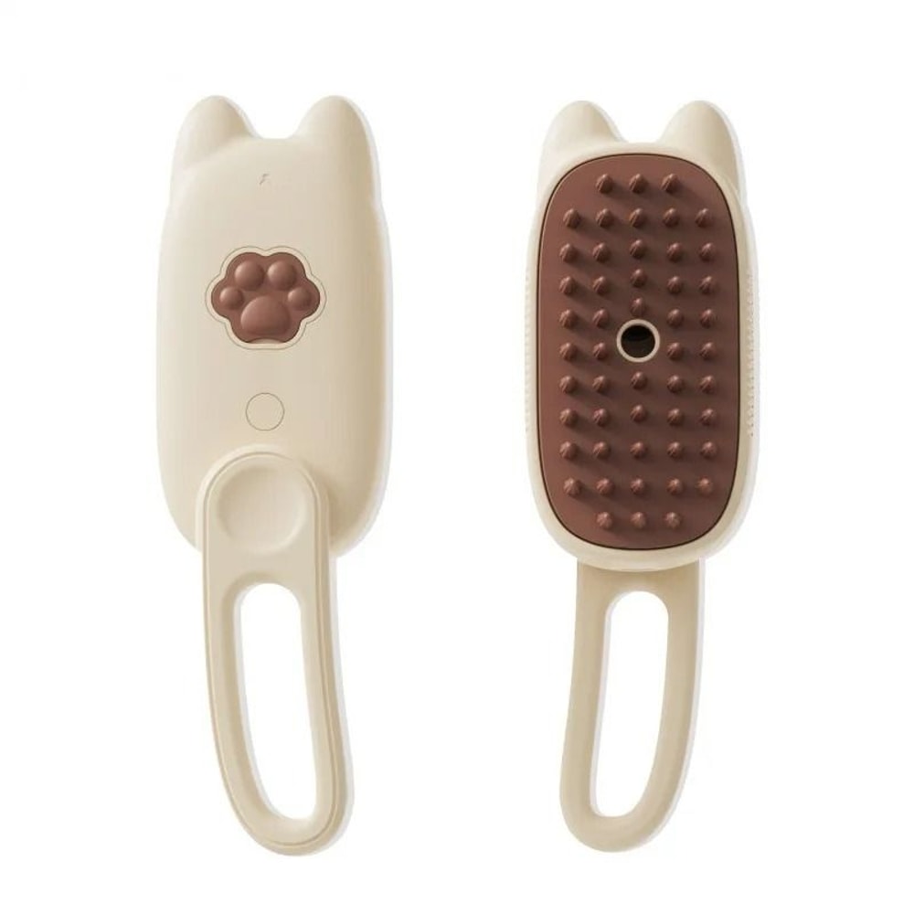 3 In 1 Electric Pet Steam Brush Cat And Dog Grooming Comb With Spray 8