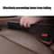 Car Seat Gap Filler Organizer Waterproof PU Crevice Storage Set 6