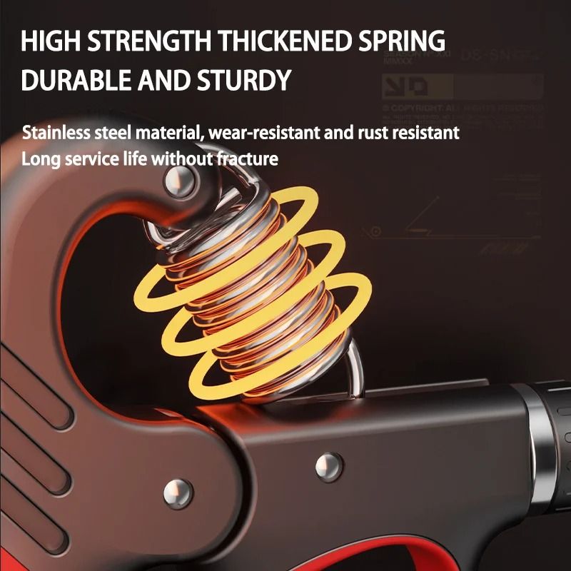 Adjustable Grip Strengthener Hand Grip Exerciser For Wrist And Forearm Training 17