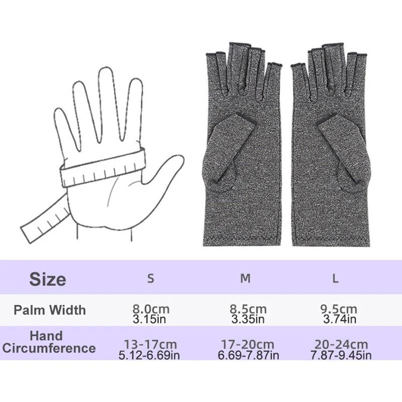 Fingerless Compression Gloves For Arthritis Pain Relief And Hand Support 10