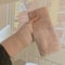 Warm Plush Fingerless Gloves Women Knitted Half Finger Winter Mittens 4