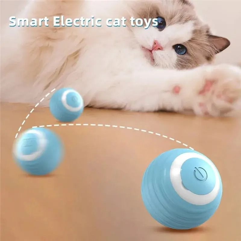 Interactive Automatic Cat Ball Self Moving Electric Toy For Cats 7