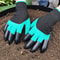 Waterproof Gardening Gloves With Claws Durable Digging And Planting Gloves 2