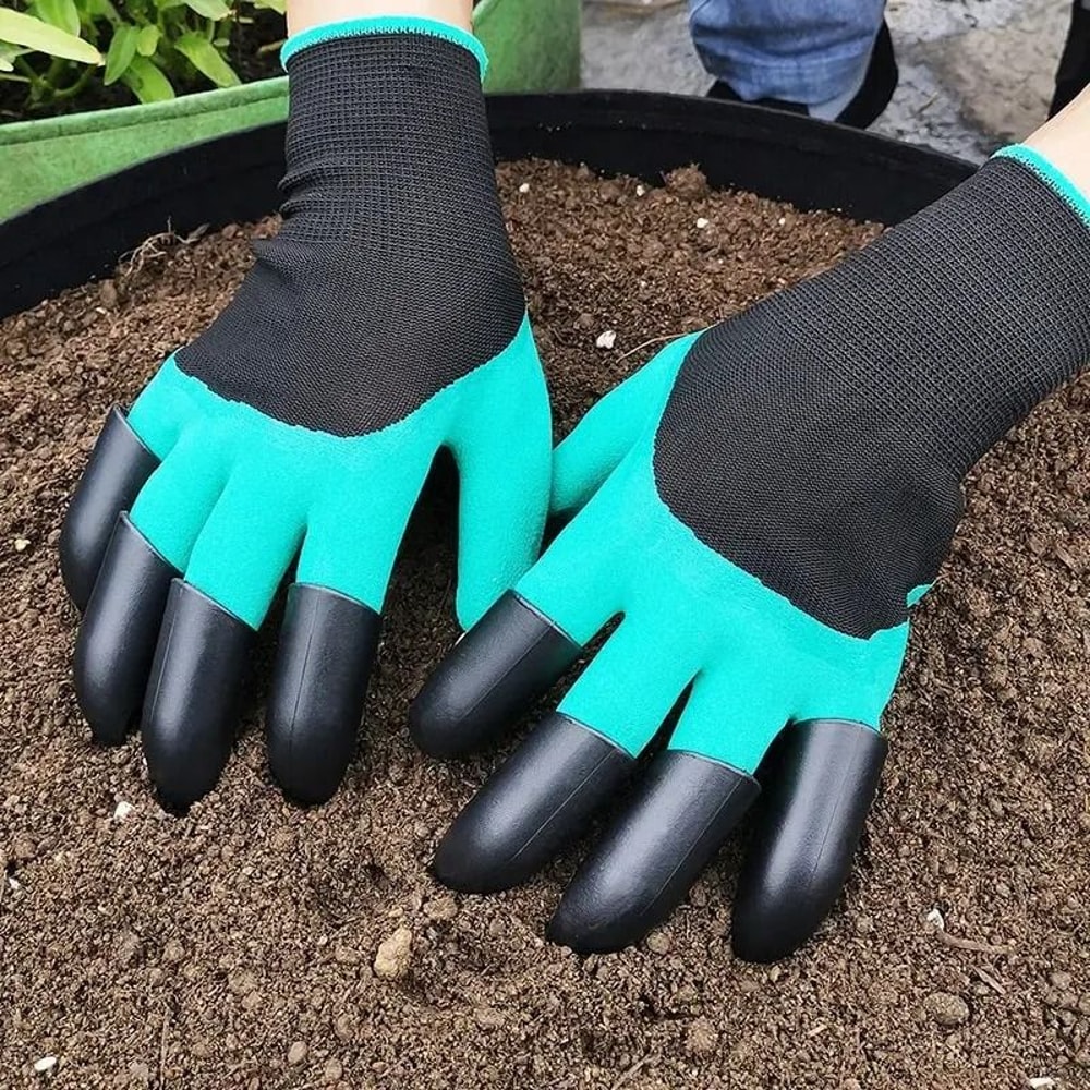 Waterproof Gardening Gloves With Claws Durable Digging And Planting Gloves 3