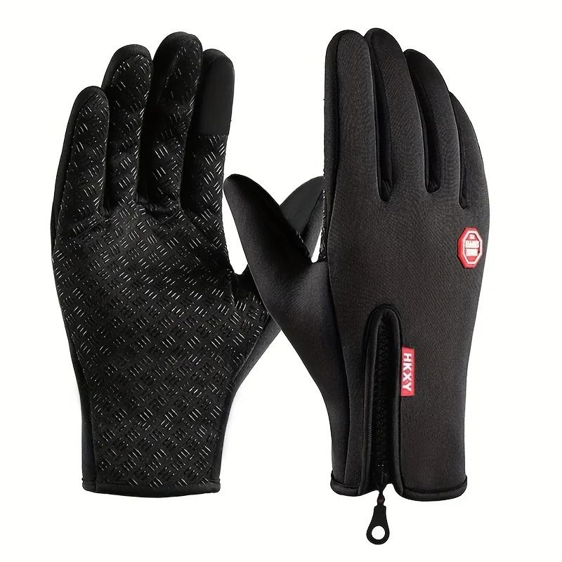 Winter Touchscreen Gloves Warm Windproof Non Slip Outdoor Gloves 2
