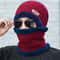 Winter Beanie Hat With Fleece Scarf Warm Thermal Knit Outdoor Hat 4