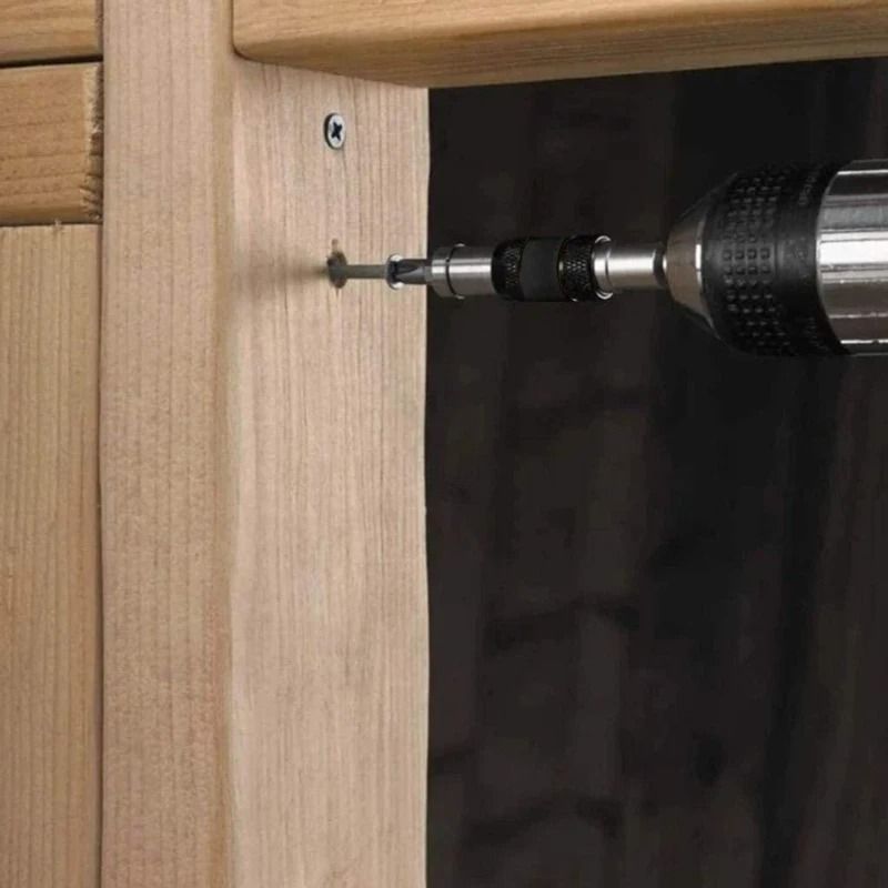 Magnetic Screwdriver Bit Holder Quick Change Hex Drill Bit Extension Rod 8