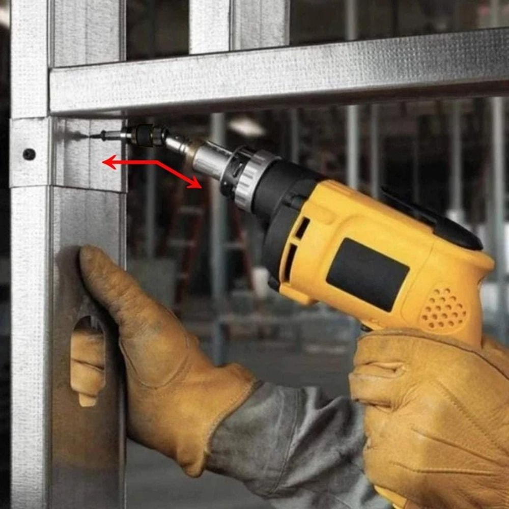 Magnetic Screwdriver Bit Holder Quick Change Hex Drill Bit Extension Rod 9