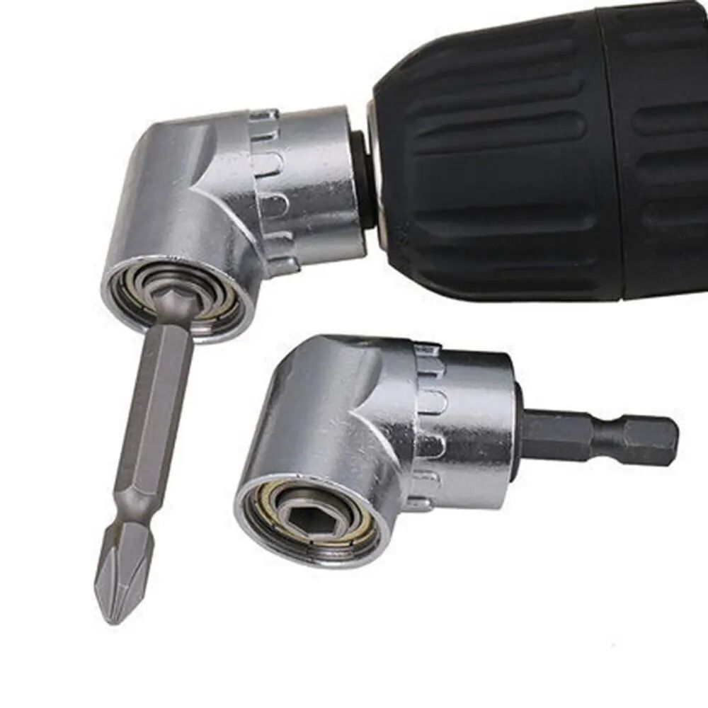 Right Angle Drill Attachment 105 Degree Screwdriver Adapter Corner Extension Tool 0