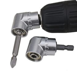 right angle drill attachment 105 degree screwdriver adapter corner extension tool