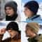 Fur Lined Knitted Beanie Hat Unisex Warm Winter Outdoor Cap 10