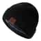 Fur Lined Knitted Beanie Hat Unisex Warm Winter Outdoor Cap 1