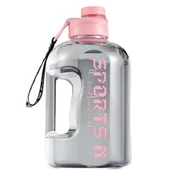 large capacity sports water bottle portable gym fitness hydration bottle