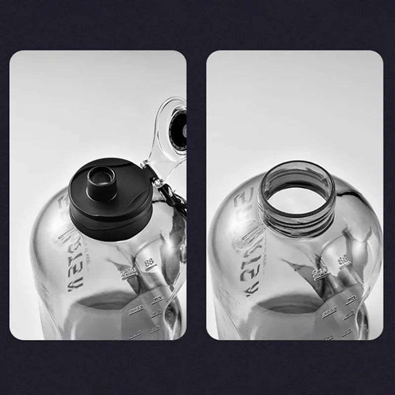 Large Capacity Sports Water Bottle Portable Gym Fitness Hydration Bottle 3