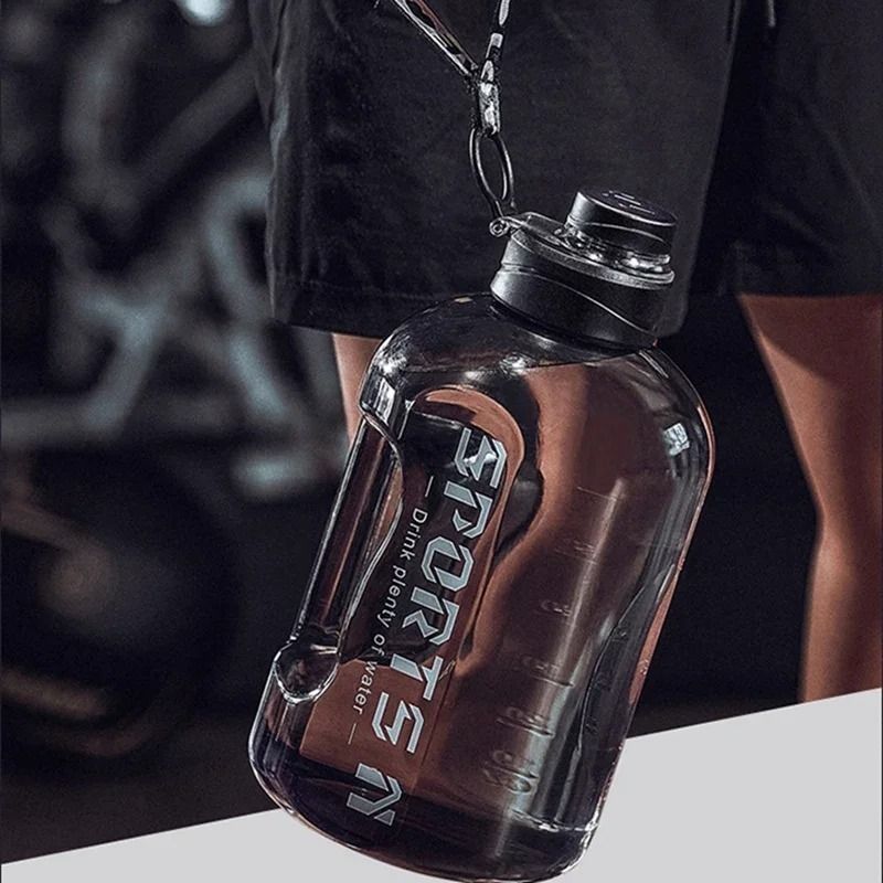 Large Capacity Sports Water Bottle Portable Gym Fitness Hydration Bottle 5