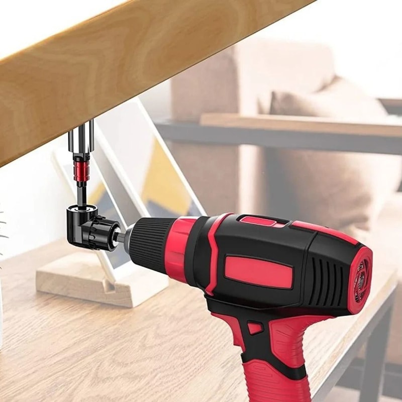 105 Degree Angle Drill Adapter Right Angle Screwdriver Bit Extension Tool 5