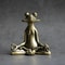 Pure Copper Frog Incense Holder Zen Decorative Tea Pet Ornament 4