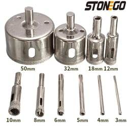 diamond hole saw drill bit set tile glass ceramic cutting core bits
