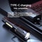 High Power LED Flashlight Rechargeable USB C Camping Torch With Side Light 12