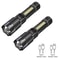 High Power LED Flashlight Rechargeable USB C Camping Torch With Side Light 9