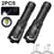 High Power Tactical LED Flashlight USB Rechargeable Zoomable Camping Torch 9