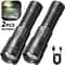 High Power Tactical LED Flashlight USB Rechargeable Zoomable Camping Torch 8