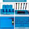 Silicone Soldering Mat Heat Resistant Anti Static Magnetic Repair Work Mat 15