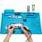 Silicone Soldering Mat Heat Resistant Anti Static Magnetic Repair Work Mat 19
