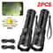 2000LM Tactical LED Flashlight USB Rechargeable Zoomable Outdoor Torch 6