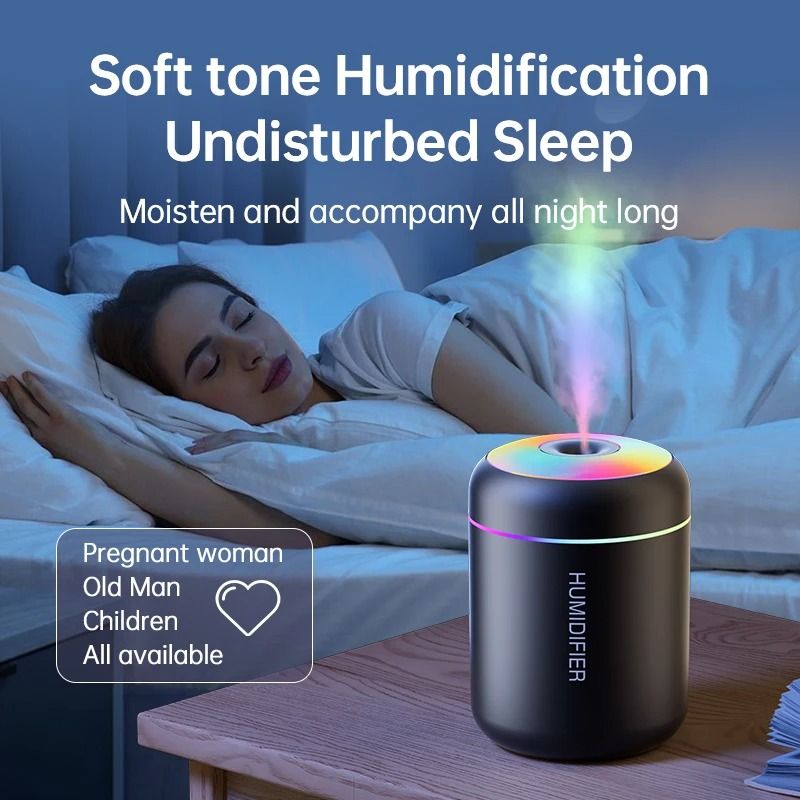 Mini USB Air Humidifier Aroma Diffuser Essential Oil Mist Maker 4