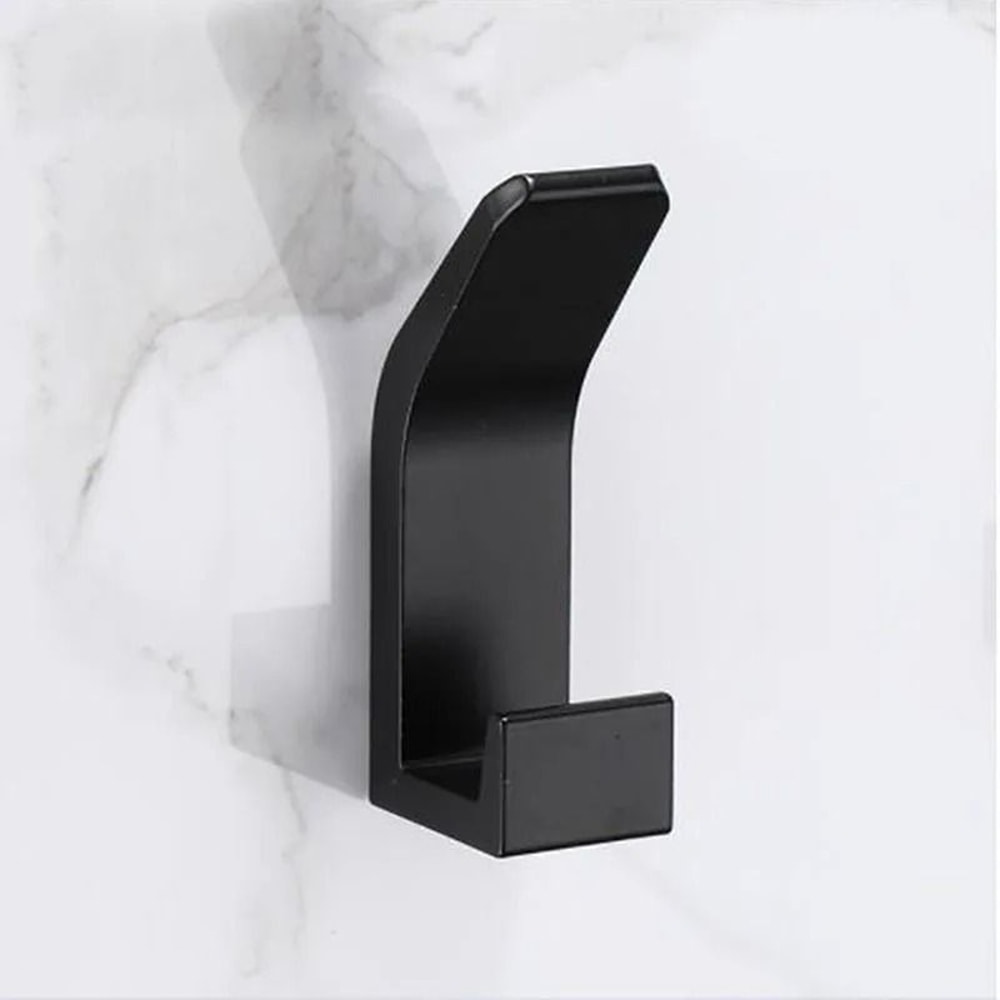 Stainless Steel Bathroom Accessories Towel Rack Toilet Paper Holder Set 1