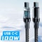 Fast Charging USB C Cable With LED Display High Power Charging Cord 1