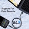 Fast Charging USB C Cable With LED Display High Power Charging Cord 7