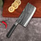 Damascus Pattern Kitchen Knife Set Stainless Steel Chef Knife Scissors Sharpening Rod 10