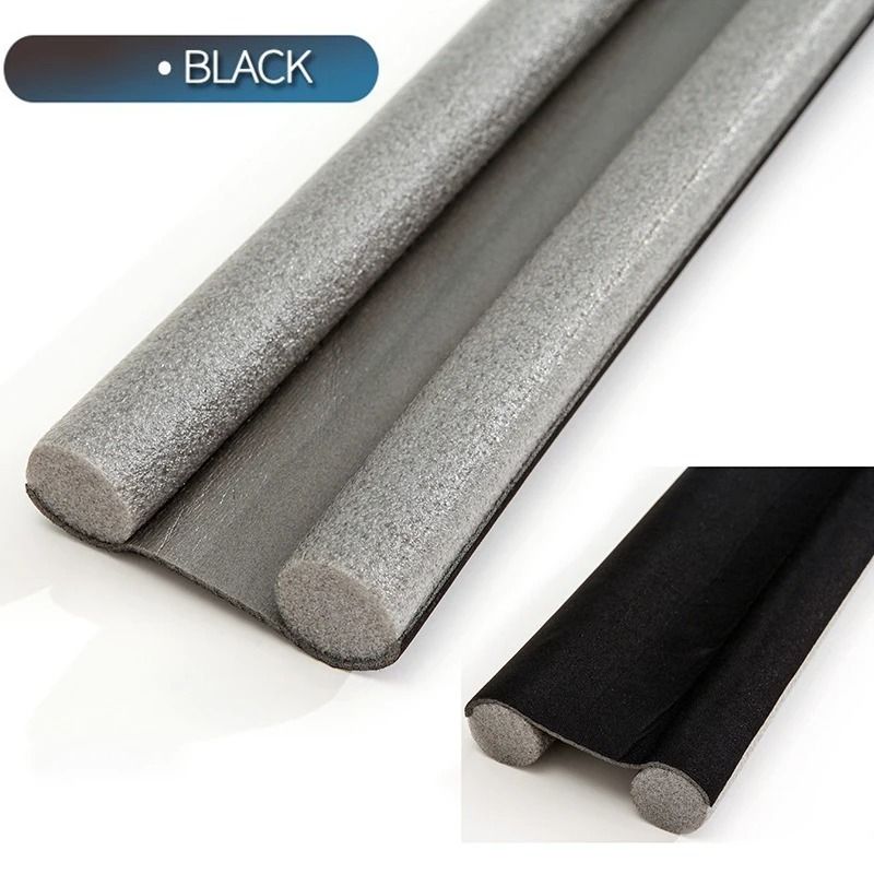 Door Bottom Sealing Strip Flexible Weatherstrip Draft Blocker Guard 2