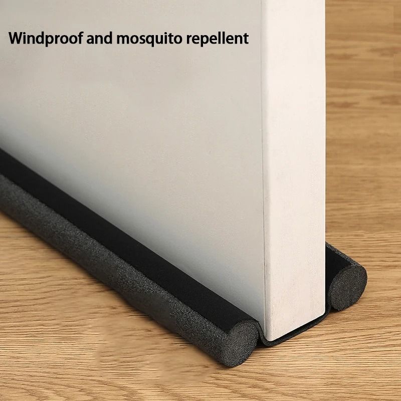 Door Bottom Sealing Strip Flexible Weatherstrip Draft Blocker Guard 7