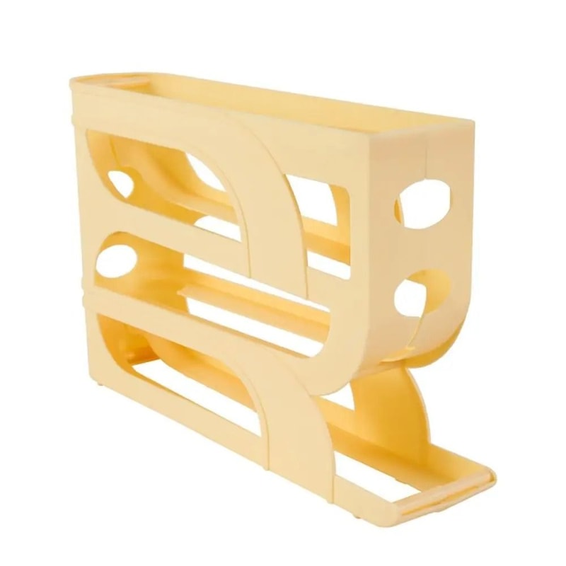 Automatic Egg Roller Rack Multi Layer Refrigerator Egg Organizer 4