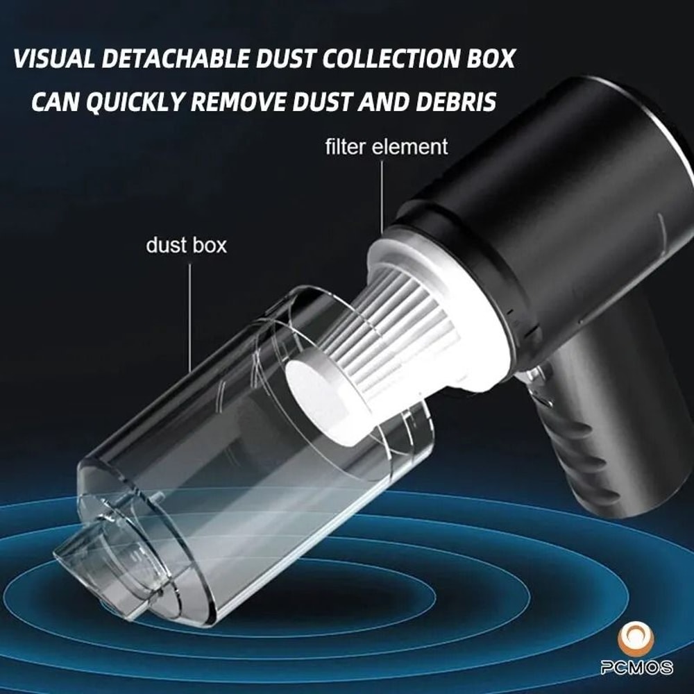 Portable Wireless Car Vacuum Cleaner High Power Handheld Cleaner For Home And Auto 5