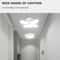 Foldable LED Garage Light E27 High Brightness Fan Blade Bulb 6500K Ceiling Light 5