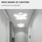 Foldable LED Garage Light E27 High Brightness Fan Blade Bulb 6500K Ceiling Light 5
