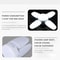 Foldable LED Garage Light E27 High Brightness Fan Blade Bulb 6500K Ceiling Light 7
